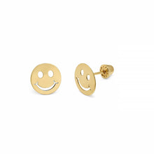 Real 14k and 10K solid Yellow Gold Stud Earrings with Screw back for Women And Men for Sensitive ears Small & Minimalist Dot Studs Jewelry for Valentine's Day Gifts