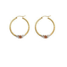 Real Yellow14k Gold Hoop Earrings for Women And Mom| Lightweight Hoops Solid Jewelry for Hypoallergenic & sensitive ears Round Original 14 Karat for Valentine's Day Gifts
