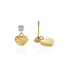 Real 14k and 10K solid Yellow Gold Tiny Stud Earrings with Screw back for Women And Men for Sensitive ears Small & Minimalist Studs Jewelry for Gifts