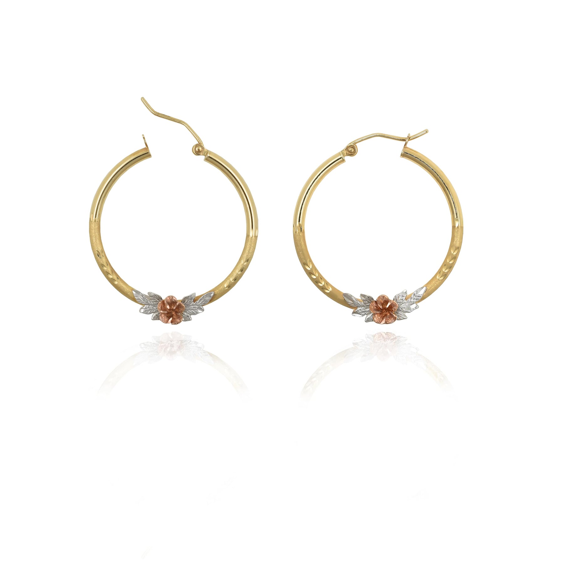 Real Yellow14k Gold Hoop Earrings for Women And Mom| Lightweight Hoops Solid Jewelry for Hypoallergenic & sensitive ears Round Original 14 Karat for Valentine's Day Gifts
