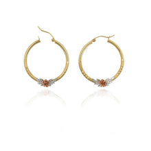 Real Yellow14k Gold Hoop Earrings for Women And Mom| Lightweight Hoops Solid Jewelry for Hypoallergenic & sensitive ears Round Original 14 Karat for Valentine's Day Gifts