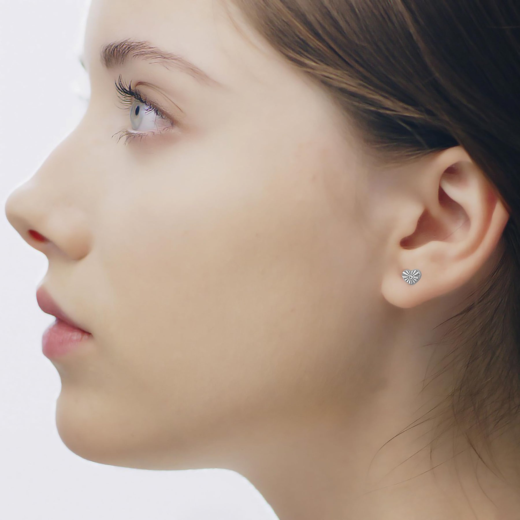 Real 14k and 10K solid Yellow Gold Tiny Stud Earrings with Screw back for Women And Men for Sensitive ears Small & Minimalist Studs Jewelry for Gifts
