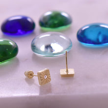 Real 14k and 10K solid Yellow Gold Tiny Stud Earrings with Screw back for Women And Men for Sensitive ears Small & Minimalist Studs Jewelry for Gifts